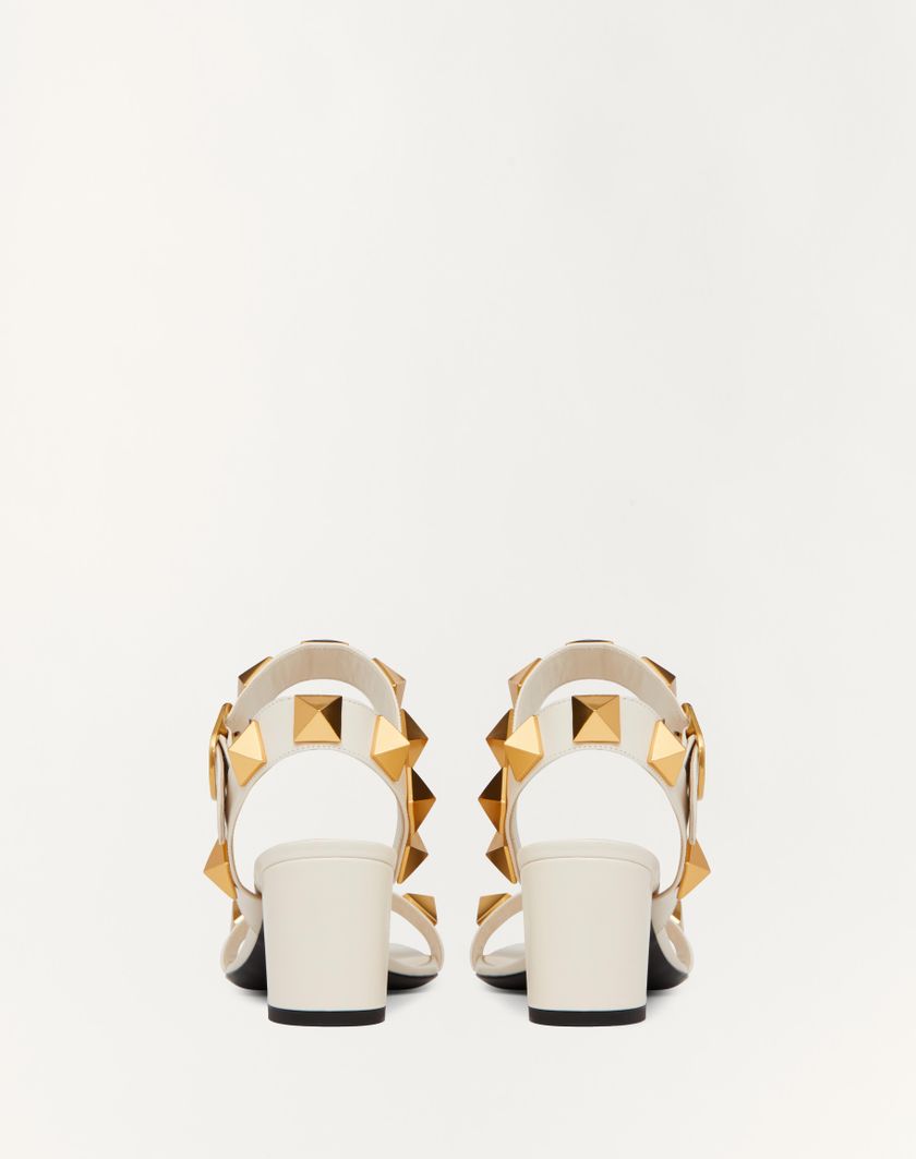 ROMAN STUD CALFSKIN SANDAL 60 MM - Image 5